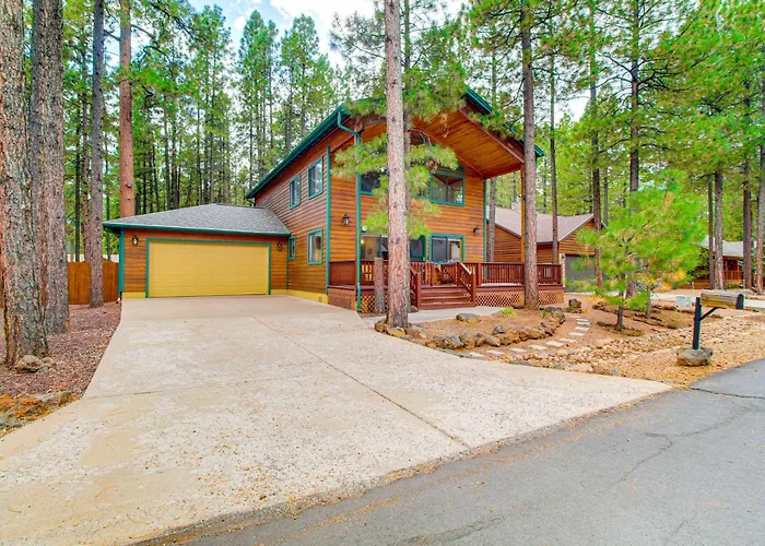 Holiday home Pet-friendly W/ Fire Pit In Pinetop! *