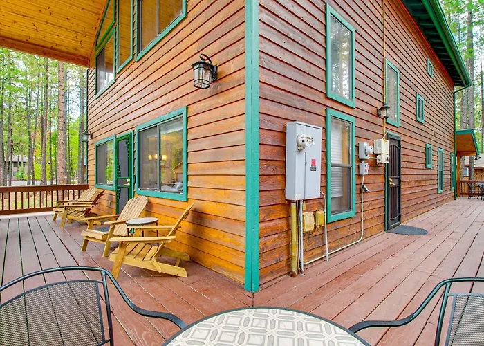 Holiday home Pet-friendly W/ Fire Pit In Pinetop! Indian Pine