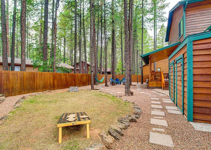 Holiday home Pet-friendly W/ Fire Pit In Pinetop!