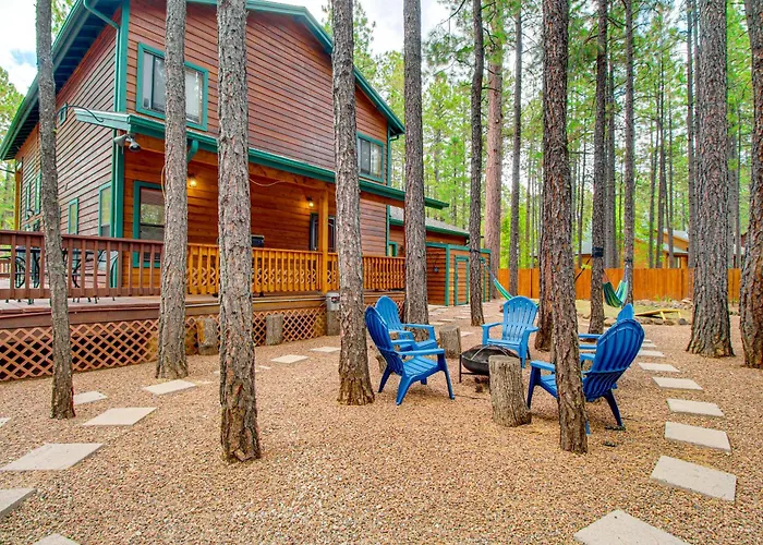 Pet-friendly W/ Fire Pit In Pinetop! Indian Pine